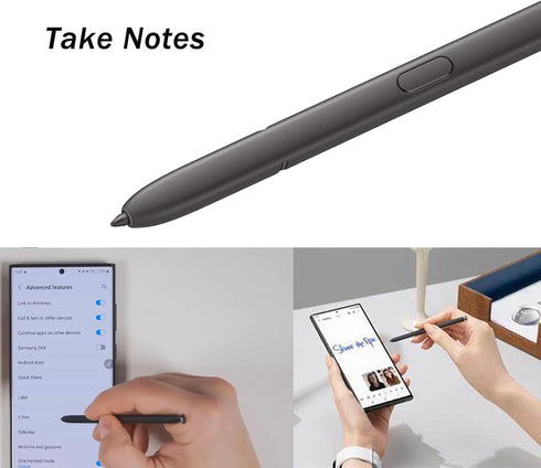 2 Pack Galaxy S24 Ultra S Pen for Samsung Galaxy S24 Ultra 5G Stylus Pen Galaxy S24 Ultra Stylus Pen Replacement for Samsung Galaxy S24 Ultra S24 ...
