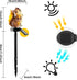 Garden Solar Light Outdoor Decor, Resin Squirrel Solar LED Light for Outdoor, Animal Waterproof Light for Flower Fence Lawn Passage Walkway Courty...