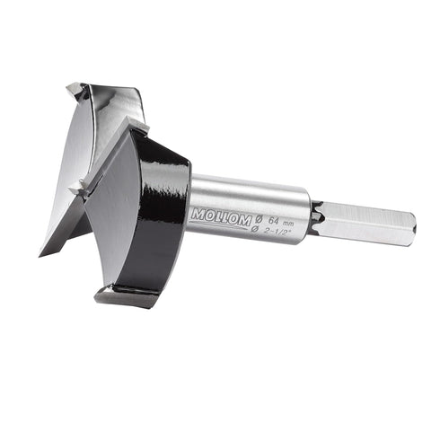 2-1/2" (64mm) Forstner Drill Bit for Precise Woodworking with Durable YG8 Carbide Thickness of 2.0mm,This Hinge Cutter Tool is Ideal for Hard Wood...