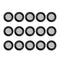 15 PCS Screen Hose Washer Filter Pressure Shower Head Washer Gasket Stainless Steel Seal O Ring Hose Net Shower Head Washer with 40 Mesh for 1/2 I...