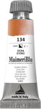 MaimeriBlu 12ml Single-Pigment Watercolor Paint - Golden Ochre PY43 Professional Watercolor Paint - Lightfast and Transparent Watercolor Paint Tub...