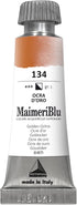 MaimeriBlu 12ml Single-Pigment Watercolor Paint - Golden Ochre PY43 Professional Watercolor Paint - Lightfast and Transparent Watercolor Paint Tub...