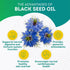 PurePremium Black Seed Oil 500mg - Organic Nigella Sativa Seeds - Cold Pressed Black Cumin Seed Oil Extract - Hair & Skin Blackseed Oil Supplement...
