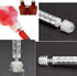 50PCS 21mm Medical Bottle Adapters Dosing Adaptor Press-in Medicine Bottle Adapter for Syringe, Medicine Bottle Syringe Adapter For Oral Dispenser...