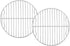TeamFar Round Cooling Rack Set of 2, 9 Inch Round Baking Steaming Roasting Rack Set Stainless Steel, Healthy & Dishwasher Safe, Mirror Finish & Ru...