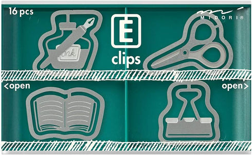 Midori Clips Etched Clips (Stationery)...