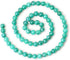 60PCS 6mm Natural Peacock Vein Agate Gemstone Round Loose Beads for Jewelry Making Jewelry Design1 Strand 15"...