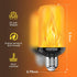Upgraded LED Flame Light Bulbs, 4-Mode Flickering Light Bulbs with Upside Down Effect, E26 27 Fire Light Bulb for Porch Party Patio Home Halloween...