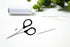 Embroidery Scissors Straight 3.5 in - Stainless Steel with Nylon Handle...