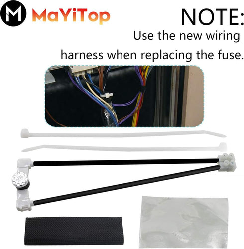 MAYITOP W10402110 Dishwasher Fuse for Whirlpool Kenmore Kitchen Aid W10258275 AP4423189 PS2360984