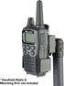 Bulletpoint Aluminum Two-Way Handheld Radio Walkie-Talkie Holder with 20mm Ball Mount...