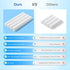Aligner Chewies for Invisalign, 4-Pack Extended Length Orthodontic Chompers Aligner Trays Seaters for Invisalign Braces, Aligners, Retainers...