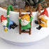 Set of 3 Cute Climbing Gnome Figurines Flower Pot Hugger, Resin Hanging Gnomes Statue Outdoor Decor Fence Ornaments for Patio Lawn Garden Yard...