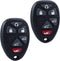 Car Key Fob Keyless Entry Remote for 2007-2014 Chevy Tahoe, Suburban, GMC Yukon XL 1500 and 2500 OUC60270, OUC60221, 315Mhz Set of 2...
