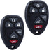 Car Key Fob Keyless Entry Remote for 2007-2014 Chevy Tahoe, Suburban, GMC Yukon XL 1500 and 2500 OUC60270, OUC60221, 315Mhz Set of 2...