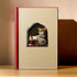 Mouse Reading Book, Wall Decor Sticker Decal, Kids Room, Classroom, Home, Bedroom, Bookcase, Book Lover, of Mice and Men, Children, Adorable, (Mou...