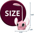 Pink Cartoon Kids Desk Lamp – Night Table Lamp Cartoon Figural Cute Table Lamp for Kids Bedroom Girls Night Lamp for Bedroom Lights Lamp Kids Room...