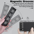 SuSuMu 24 in 1 Precision Screwdriver Set Tiny Screwdriver Set Magnetic Mini Screwdrivers Set with Case Repair Tool kit for Laptop, iPhone, Compute...