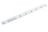 The Quilted Bear Quilter's Quarter - Transparent Acrylic Non Slip Quarter Inch Quilting, Patchwork & Sewing Ruler with ¼", ½", and 1" Markings (8 ...