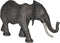 Andux Realistic Animals Figures Toys Marine Life Wild Jungle Learning Educational Playset FZDW-03 (Elephant)...