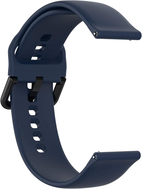 KOMI Compatible for Active 2 Watch 44mm 40mm/Galaxy Watch 4 Classic 46mm 42mm Band,20mm Soft Silicone Replacement Strap for Galaxy Watch Band 6 5 ...