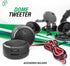 Timpano TPT-ST1 Dome Tweeter, 1 Inch Tweeter Set for Car Audio, Angle or Surface Mount Tweeters, 4 Ohm Soft Dome 150 Watts Max Power Tweeter for P...