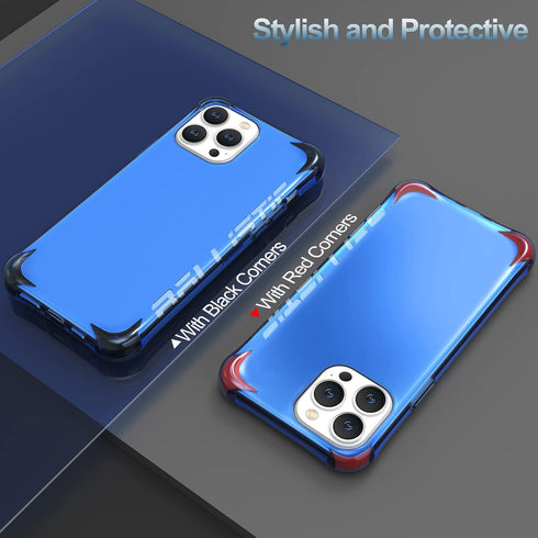 BALLISTIC Protective Case Compatible with iPhone 13 Pro Case (ONLY), with 1 × Camera Lens Protector, 2 Sets × Against Drop Corners, Shockproof Cas...