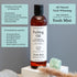 SpaRoom Ayurveda Pulling Oil Mouthwash and Tongue Scraper; Made with Coconut Oil and 7 Essential Oils for Fresh Breath, Teeth Whitening and Gum He...