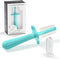 grabease Baby Finger Toothbrush for Infants & Toddlers - BPA-Free & Phthalate-Free Silicone Baby Toothbrush - 1 Pack - Teal...