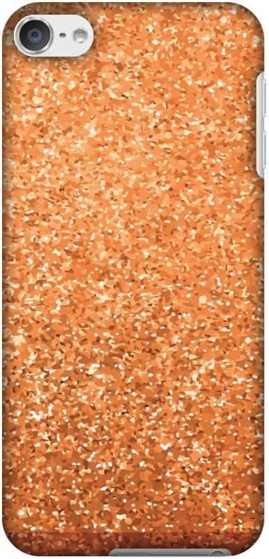 AMZER Slim Fit Handcrafted Designer Printed Snap On Hard Shell Case Back Cover with Screen Cleaning Kit Skin for iPod Touch 6th Gen - All That Gli...