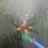 Garden Sprinklers Drip Sprinkler Head 5-Head Misting Spray Nozzle 360° Micro Irrigation System Fog Mist Cooling Nozzle Adjustable Closable Spray M...