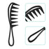 VOCOSTE 3 Pcs Hair Comb Wide Tooth, Anti Static, for Thick, Curly Hair, Hair Care, Detangling Comb, for Wet and Dry, Black...