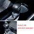 Gear Shift Lever Knob Shifter Head Cover Trim for Toyota C-HR CHR 2018 2019 2020 2021 2022, ABS Carbon Fiber...