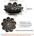 Incense Burner, Incense Holder for Sticks, Brass Lotus Incense Stick Holder and Detachable Ash Catcher...