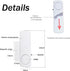 4 Pack Door Window Alarm, Magnetic Burglar Alert Sensor, Loud Door Alarms for Kids Safety, DIY for Home Security, Office Protection,Shopping Store...