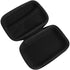 2Pcs EVA Zipper Bag Black Durable Headset Storage Box Earphone Accessory Travel Case Headphone Storage Organizer Bag...