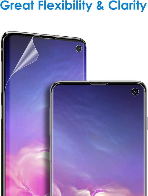 JETech Screen Protector for Samsung Galaxy S10, TPU Ultra HD Film, Case Friendly, 2-Pack...