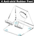 Acrylic Cell Phone Stand, Clear Phone Stand for Desk, Portable Phone Holder, Phone Dock, Office Desk Accessories, Compatible with 4-8'' Smartphone...