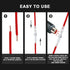 150 Pcs Solder Seal Wire Connectors 26-24 AWG White Heat Shrink Butt Connectors, Waterproof Insulated Electrical Splice Wire Terminals for Boat Tr...