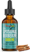 Berberine HCl Drops Supplement 3000 mg - Liposomal Berberine HCl Liquid - AMPK Activator with Turmeric, Ceylon Cinnamon, 12 Natural Ingredients - ...