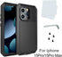 2024 for iPhone 15 Pro Max Case Cover Full Body Shockproof Dustproof Waterproof Aluminum Alloy Metal Gorilla Glass Cover Case for Apple iPhone 15 ...