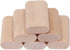 50Pcs Wood Stopper Beech Insertion Dowel Block for Woodworking Furniture Splicing Tool(6x20x40MM)...