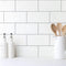 Vinyl Wall Tile Transfers Brick Sticker for Home Decor, Peel&Stick Self-Adhesive Backsplash Subway Sticker Tile Decals for Kitchen Bathroom Decor,...