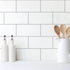 Vinyl Wall Tile Transfers Brick Sticker for Home Decor, Peel&Stick Self-Adhesive Backsplash Subway Sticker Tile Decals for Kitchen Bathroom Decor,...