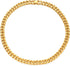 WOWORAMA Two Tone Gold Silver Cuban Link Chain Necklace Choker Unisex Chunky Chain Choker Necklace for Women Men, 18"...