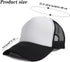 5 Pack Sublimation Blank Baseball Cap Polyester Mesh Trucker Hat Adult...
