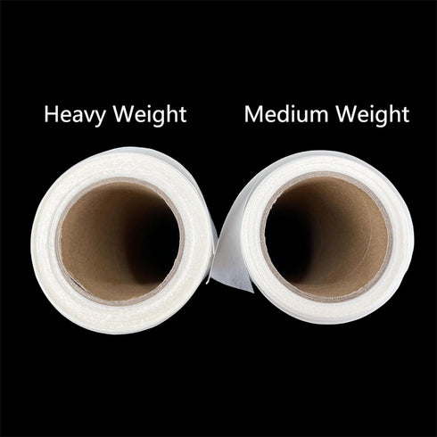 PLANTIONAL Double Sided Iron On Adhesive Film: 11.8 inch x 10 Yards Light Weight Double-Sided Press-on Patch Heat Melt Fabric Glue Sheet Permanent...