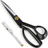 Professional Tailor Scissors 9 Inch for Cutting Fabric Heavy Duty Scissors for Leather Cutting Industrial Sharp Sewing Shears for Home Office Arti...
