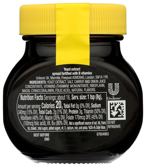 Marmite Yeast Extract (1 x 4.4 OZ)...