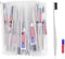 Disposable Toothbrushes with Toothpaste Pack of 60,Straw Apricot Toothbrush in bulk with 10g Toothpaste Individually Wrapped Disposable Travel Too...